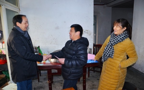 群眾冷暖掛心頭！公司黨總支開展春節(jié)前走訪慰問